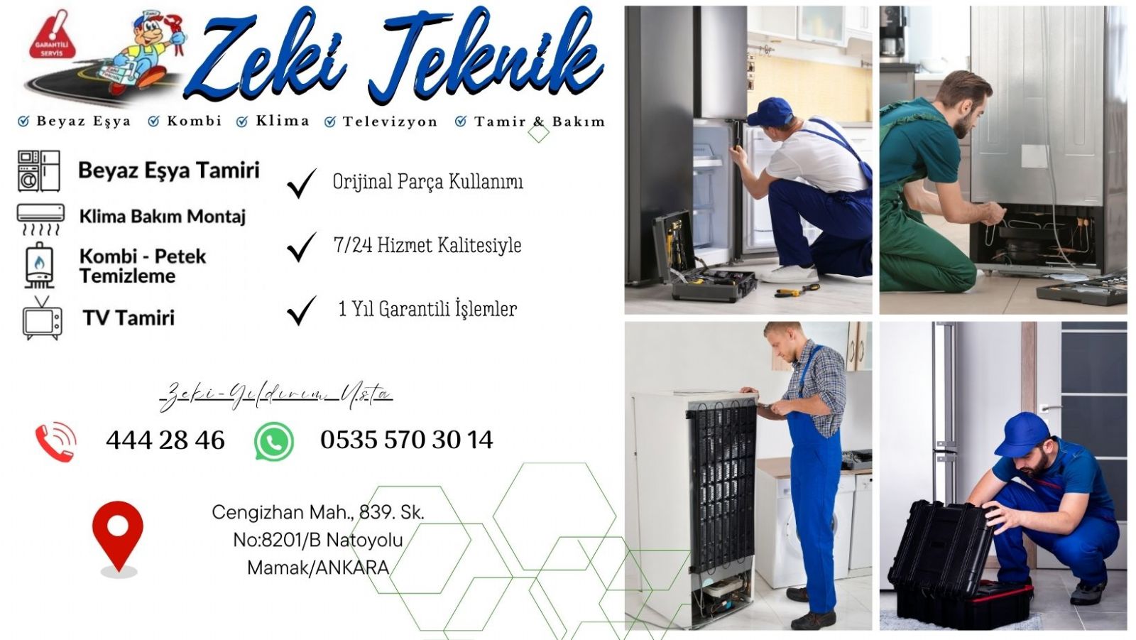 Natoyolu Buzdolabı Servisi